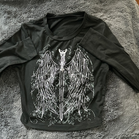 black punk long sleeve - Picture 1 of 1